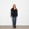 Jacquemus Black One Shoulder Baska Jacket