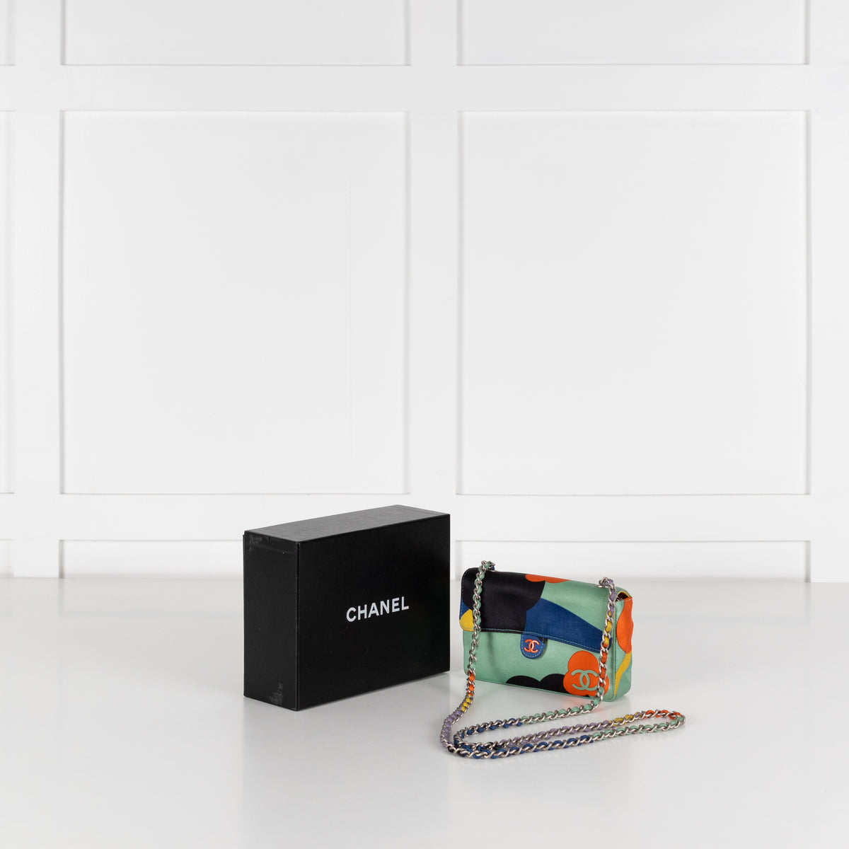 Chanel Mini Satin Coco Bag