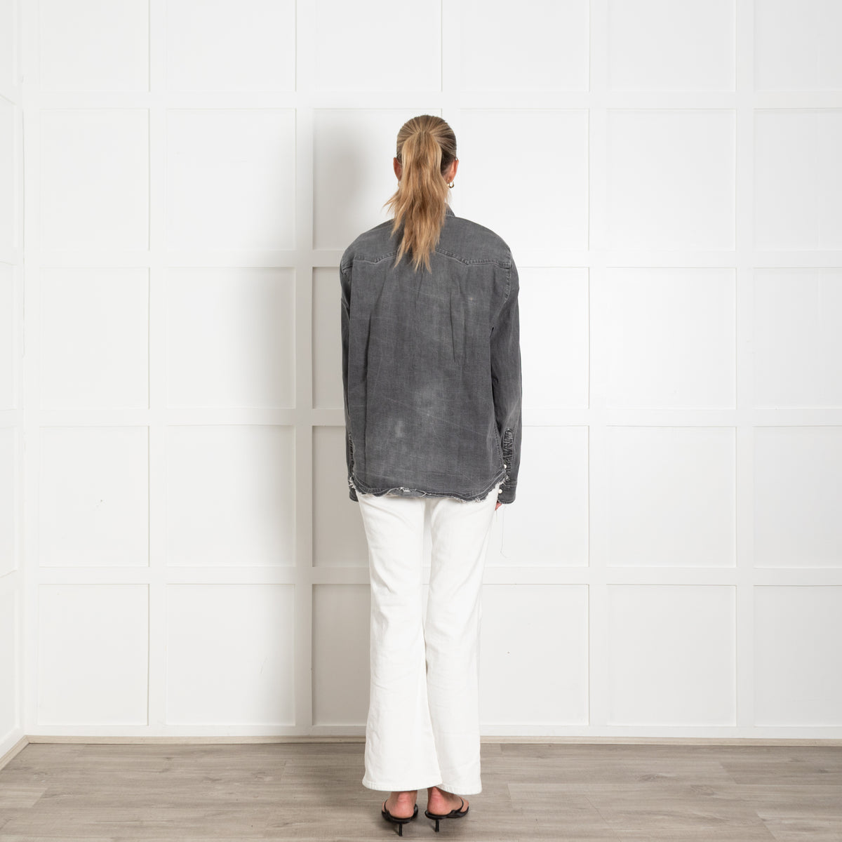 Zadig & Voltaire  Preloved Grey Denim Shirt (SAS)