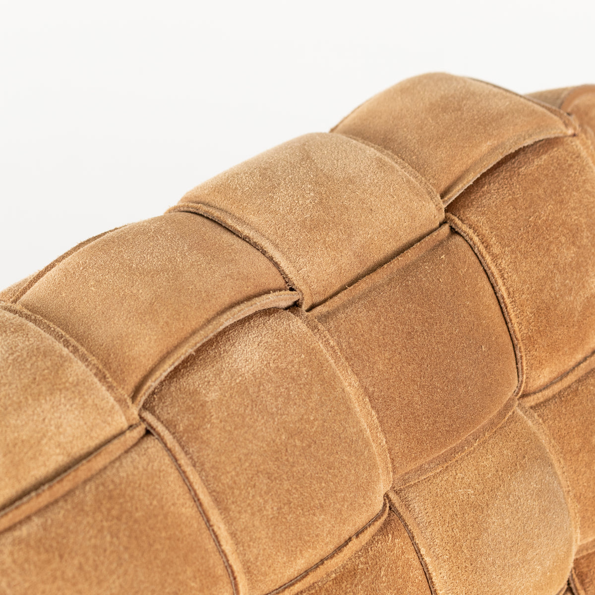 Bottega Veneta Tan Suede Padded Cassette Bag