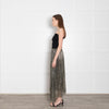 Isabel Marant Etoile Silver Lurex Asymmetric Skirt