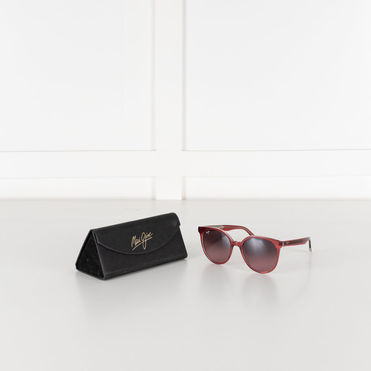 Maui Jim Pink Sunglasses With Polarised Lenses