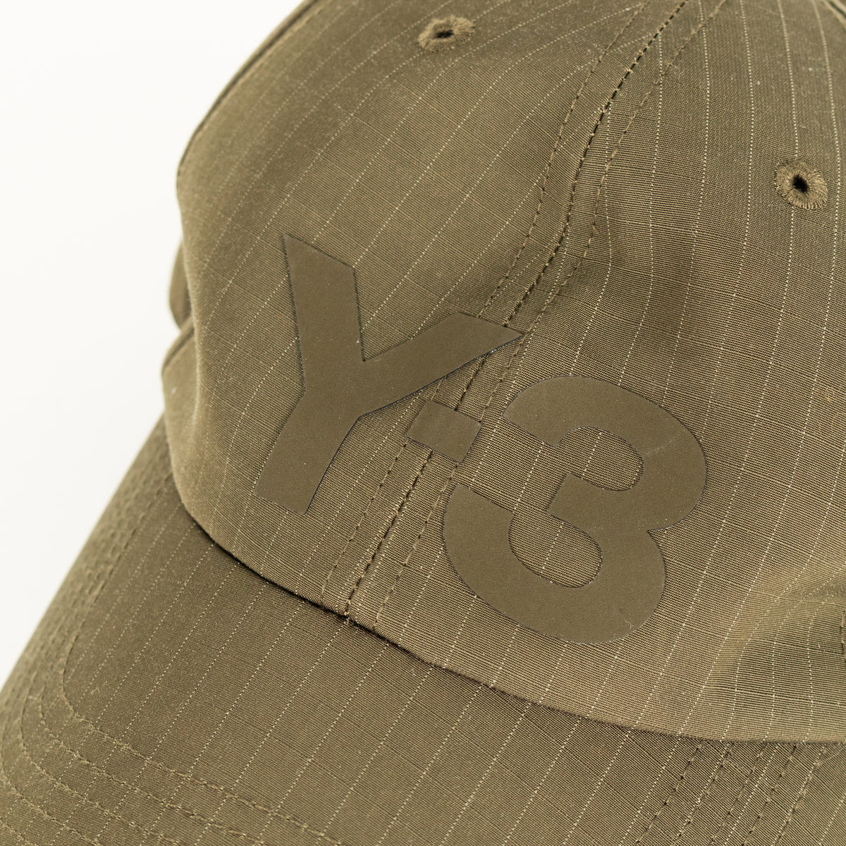 Y-3 Khaki Fabric Dad  Cap
