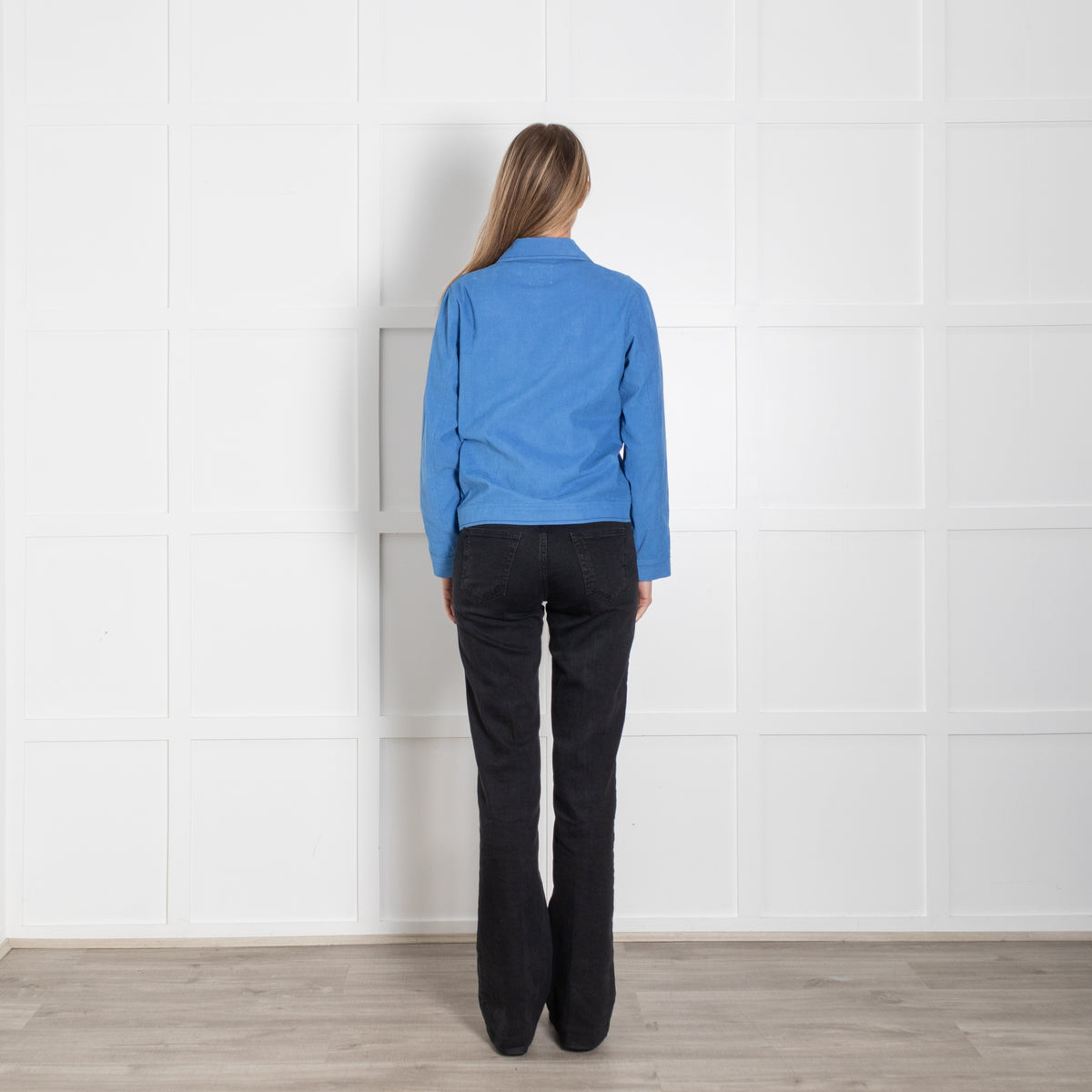 Lexy London Blue Needlecord Jacket