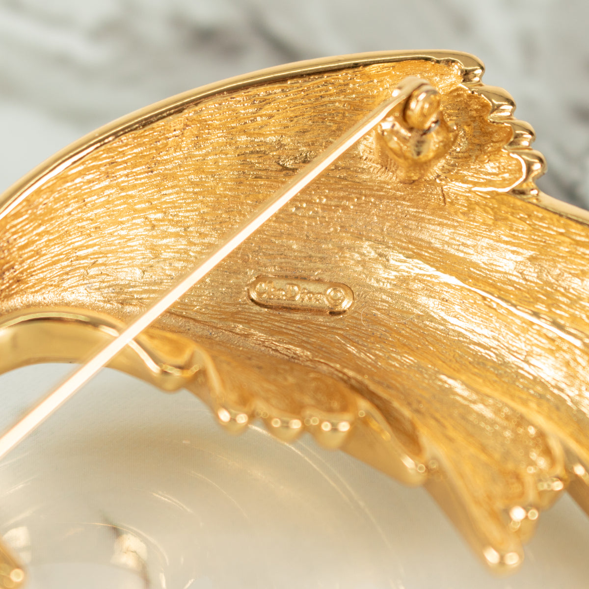 Christian Dior Vintage `Curl Brooch