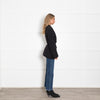 Jacquemus Black One Shoulder Baska Jacket