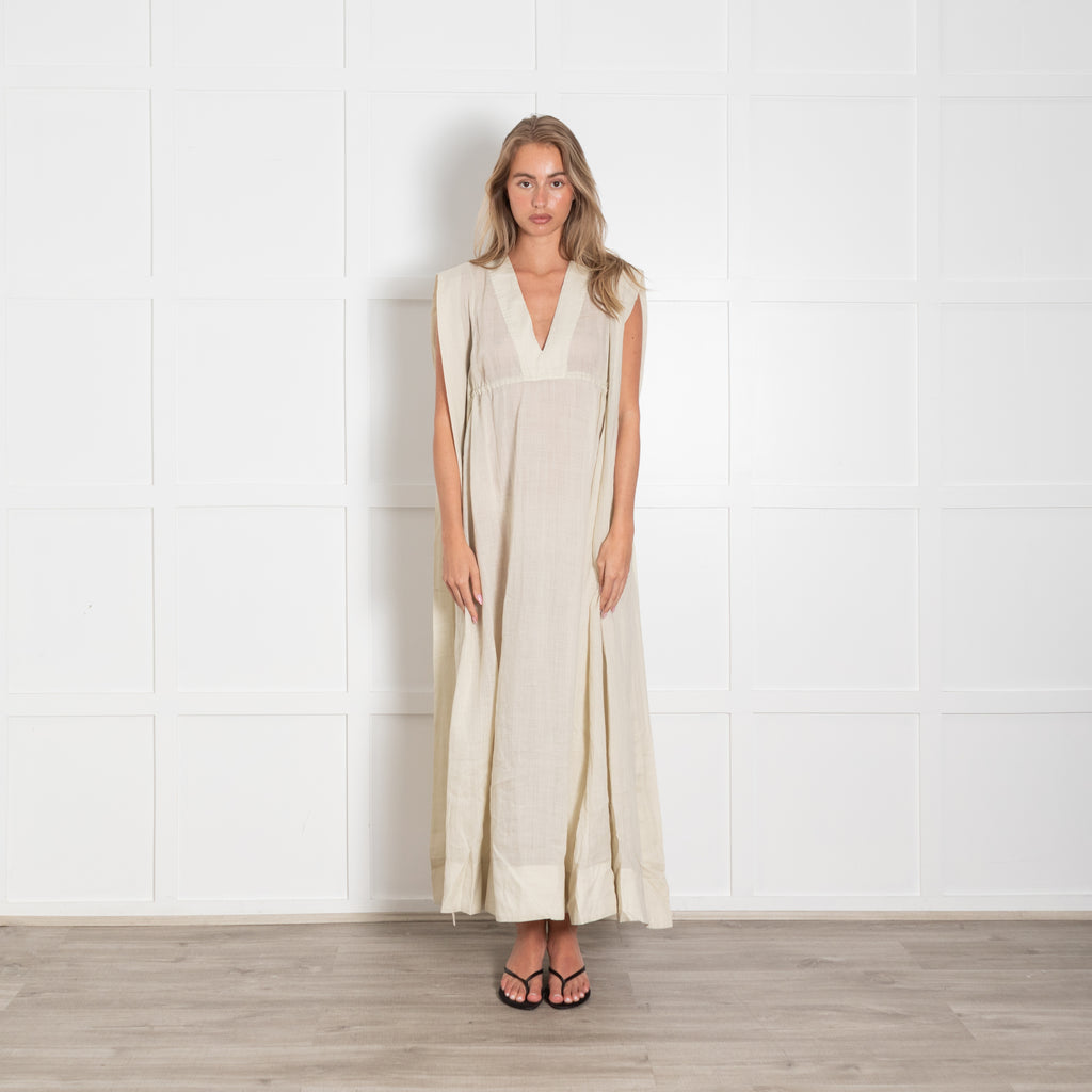 Rise & Fall Beige Ramie Gauze Aegean Dress – Phoenix Style