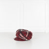 Burberry Newsboy Burgundy Wool & Cashmere  Flat Cap