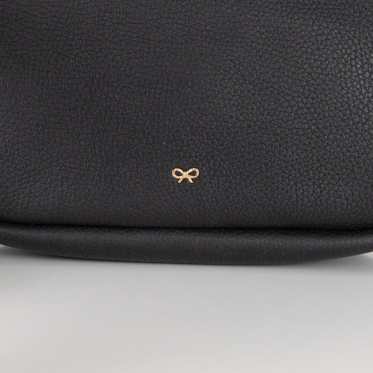 Anya Hindmarch Black Leather Vere Crossbody Bag