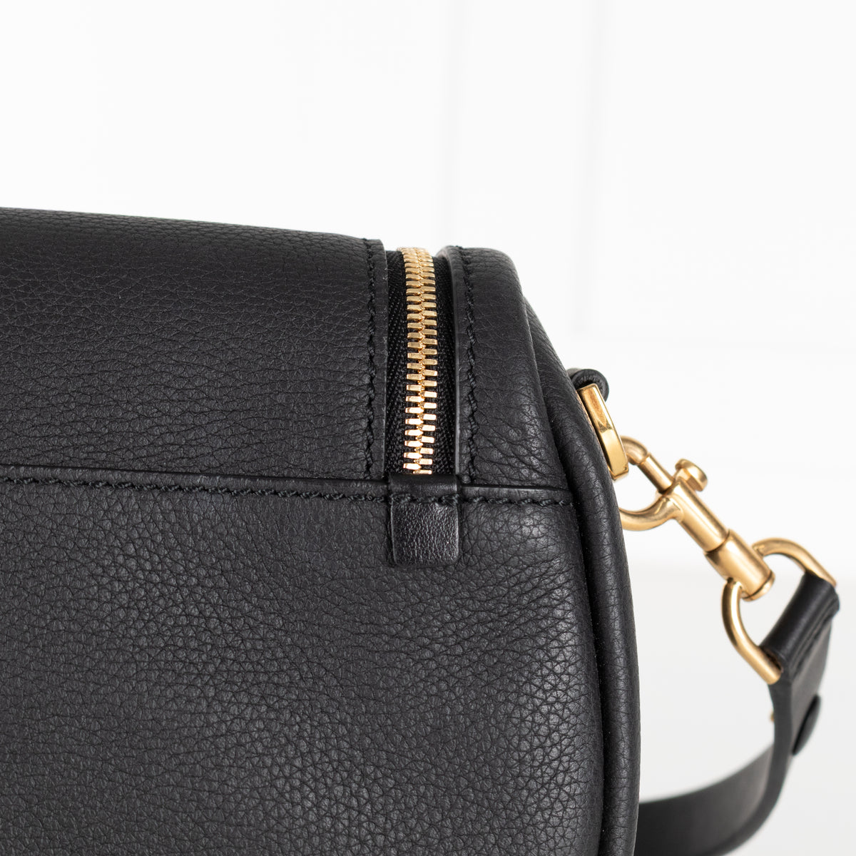 Anya Hindmarch Black Leather Vere Crossbody Bag