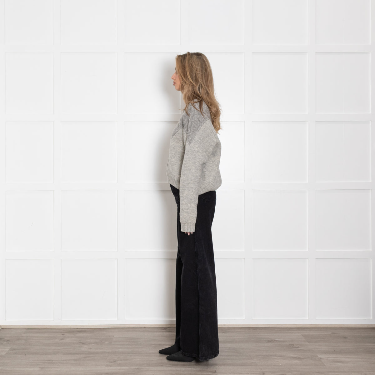 Isabel Marant Grey Knited Crew Neck Jumper