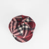 Burberry Newsboy Burgundy Wool & Cashmere  Flat Cap