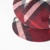 Burberry Newsboy Burgundy Wool & Cashmere  Flat Cap