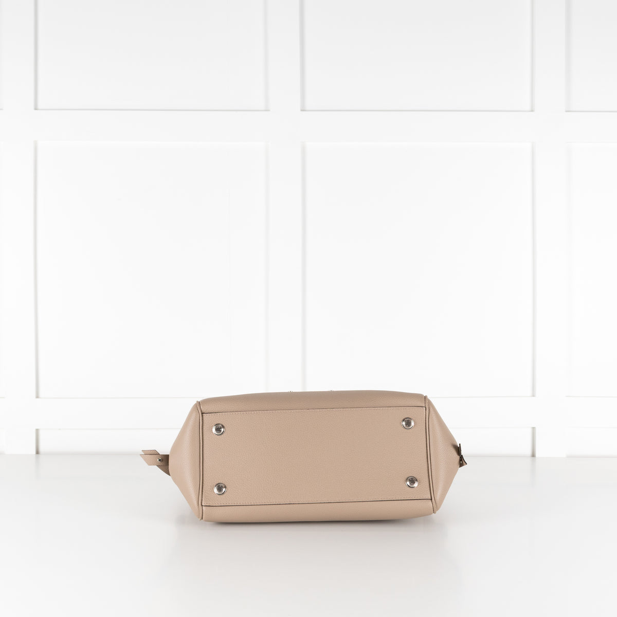 Louis Vuitton Taupe Leather Milla MM Bag