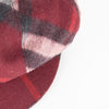 Burberry Newsboy Burgundy Wool & Cashmere  Flat Cap