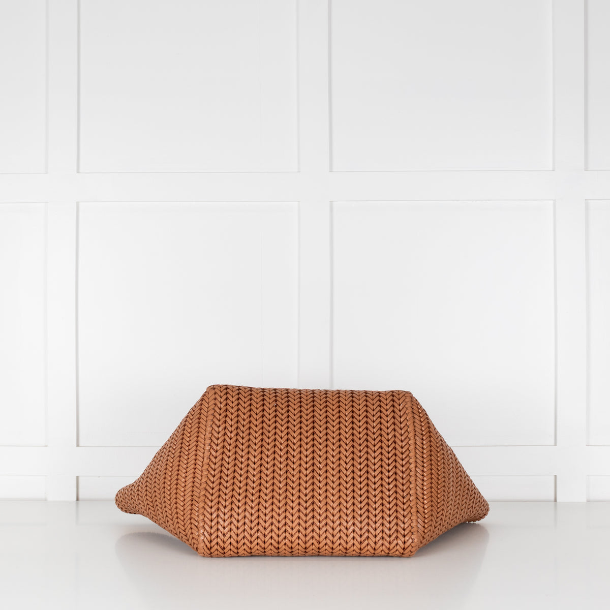 Anya Hindmarch Tan Neeson Large Leather Tote