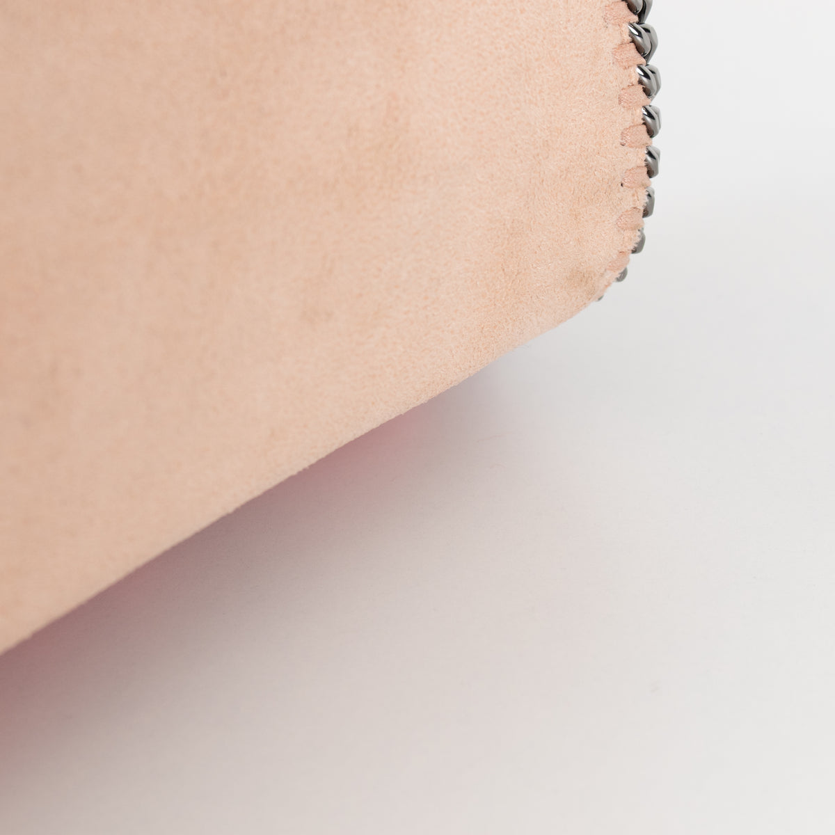 Stella McCartney Peach Swan Embroidery Falabella Crossbody Bag