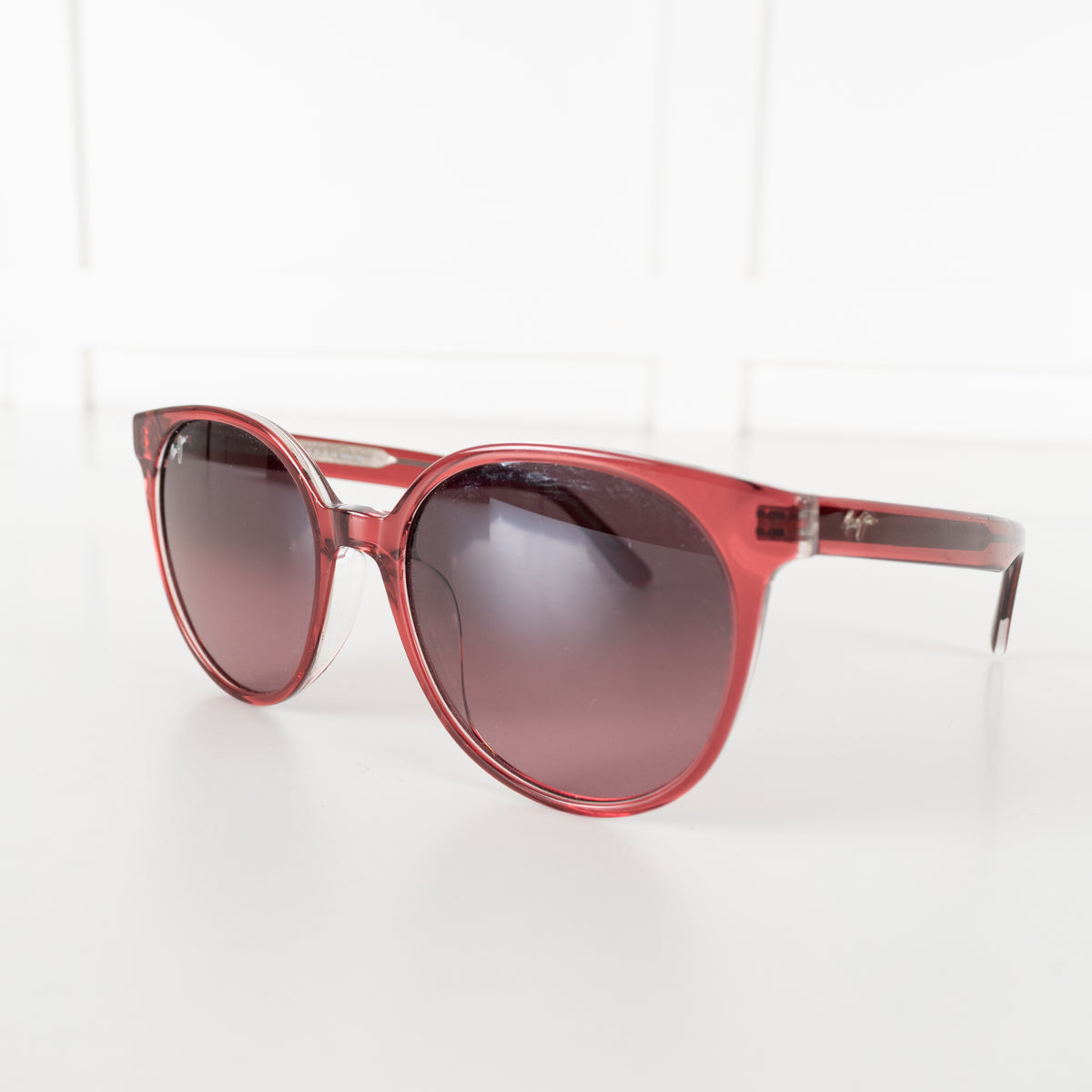 Maui Jim Pink Sunglasses With Polarised Lenses