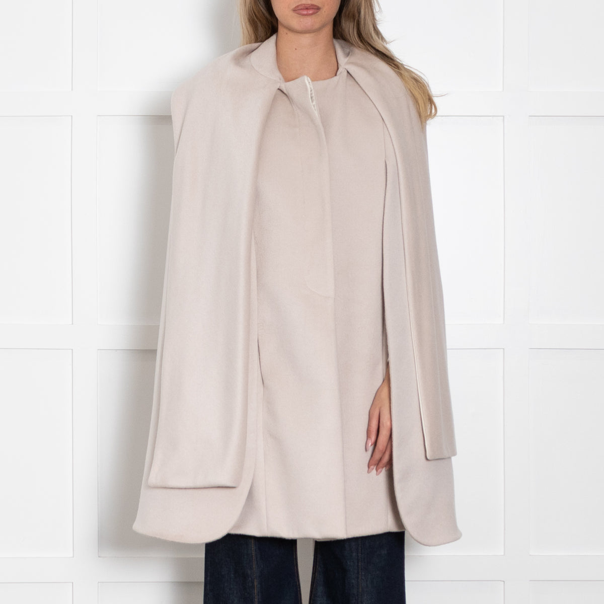 Suzannah Pale Grey Cape