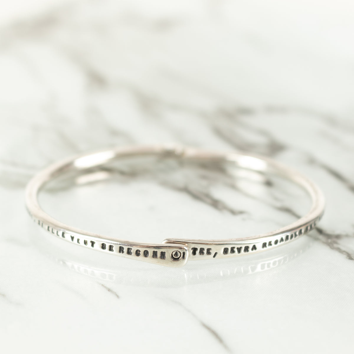 Serge Thoraval Silver "Reflet" Bracelet