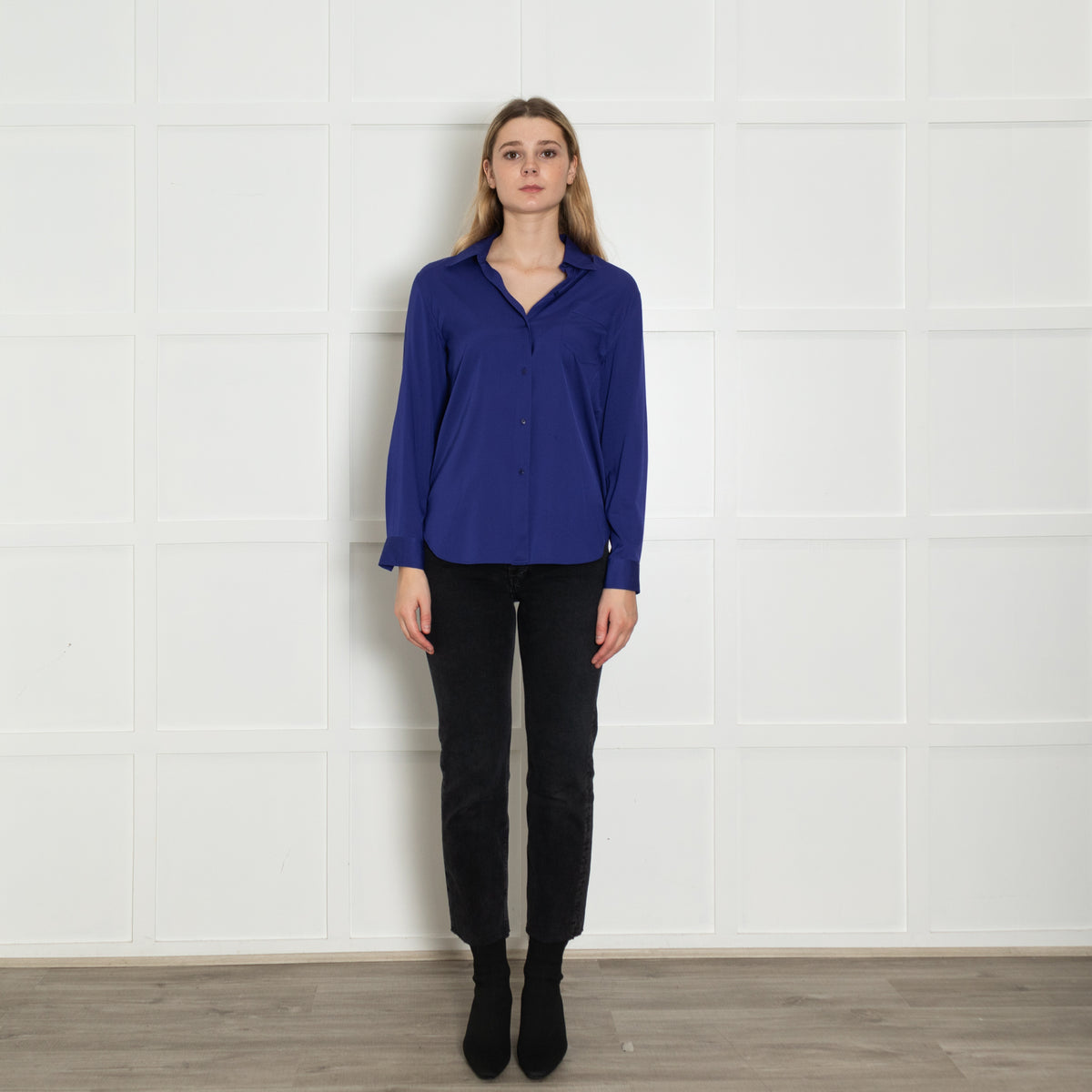 3.1 Philip Lim Purple Silk Shirt