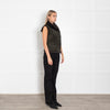 Joseph Green Suede Shearling Gilet