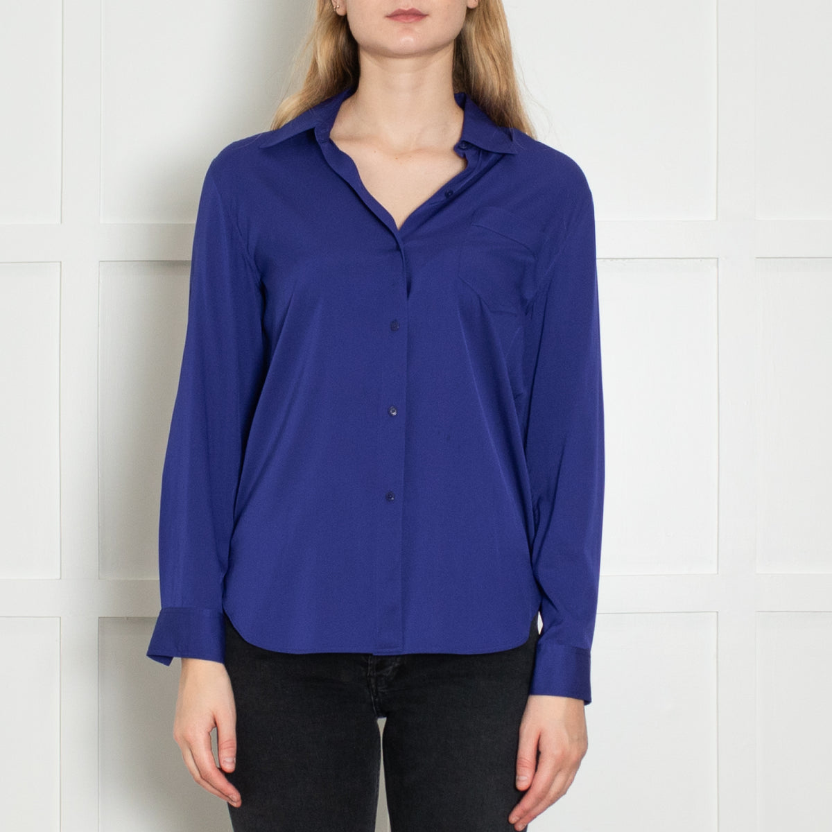3.1 Philip Lim Purple Silk Shirt