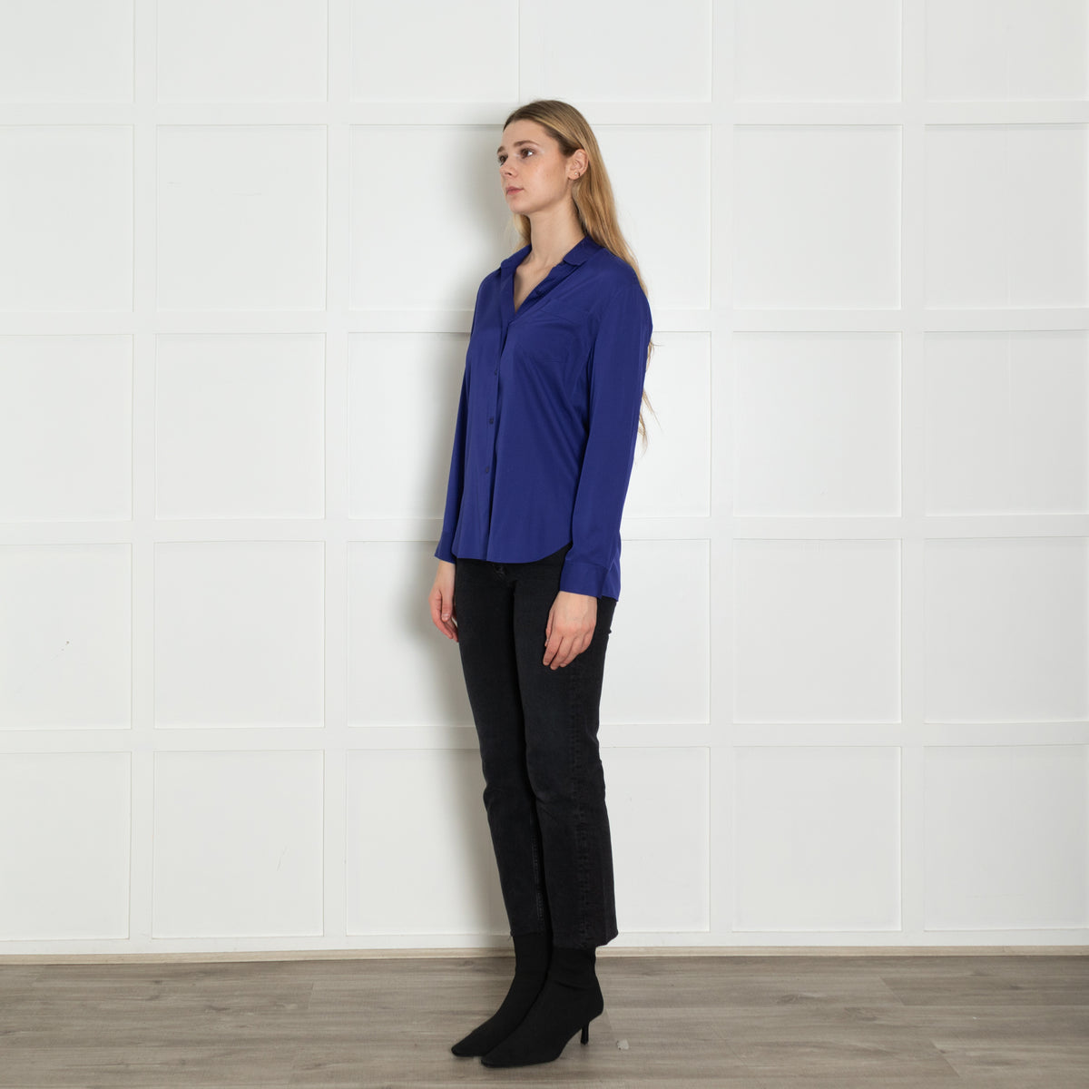 3.1 Philip Lim Purple Silk Shirt