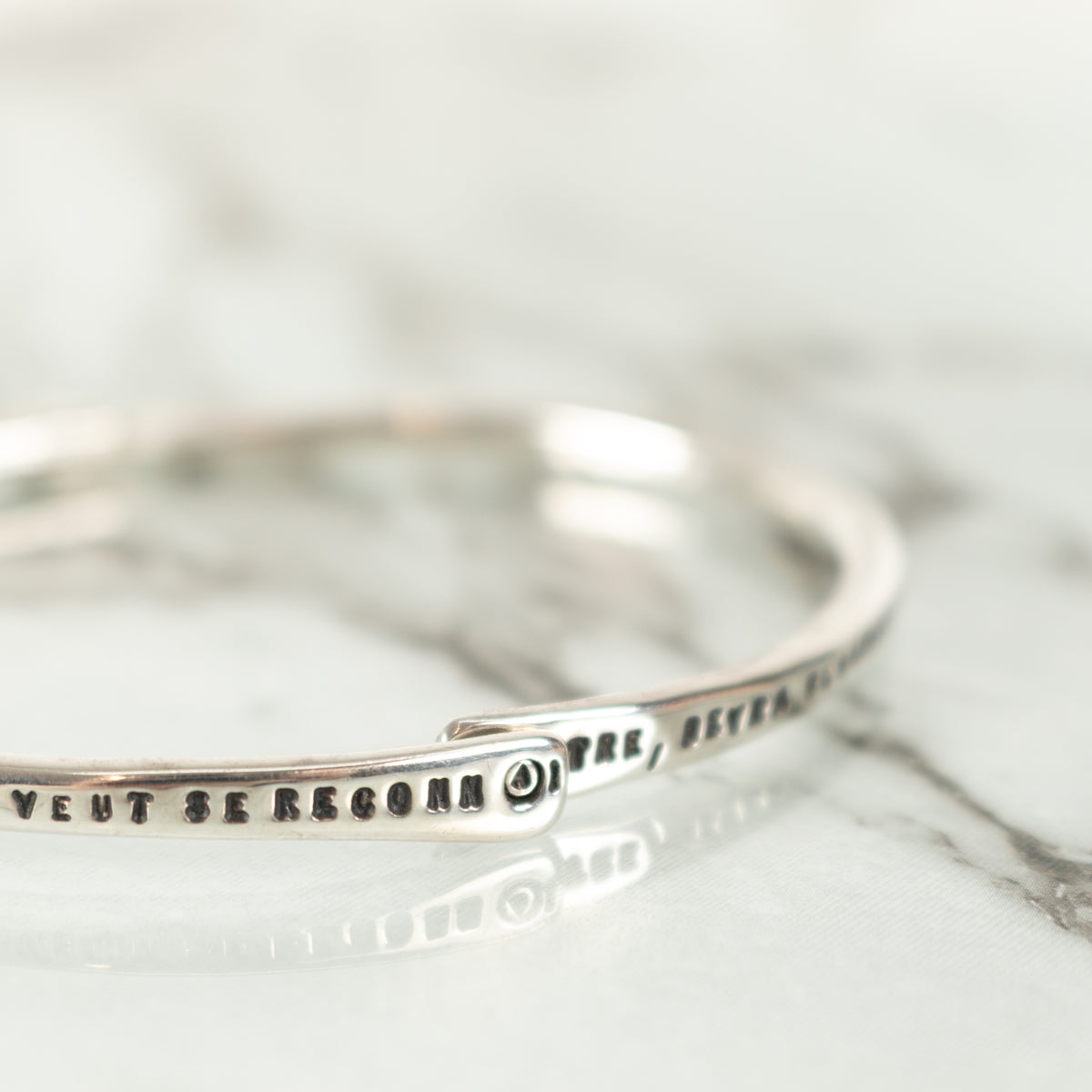 Serge Thoraval Silver "Reflet" Bracelet