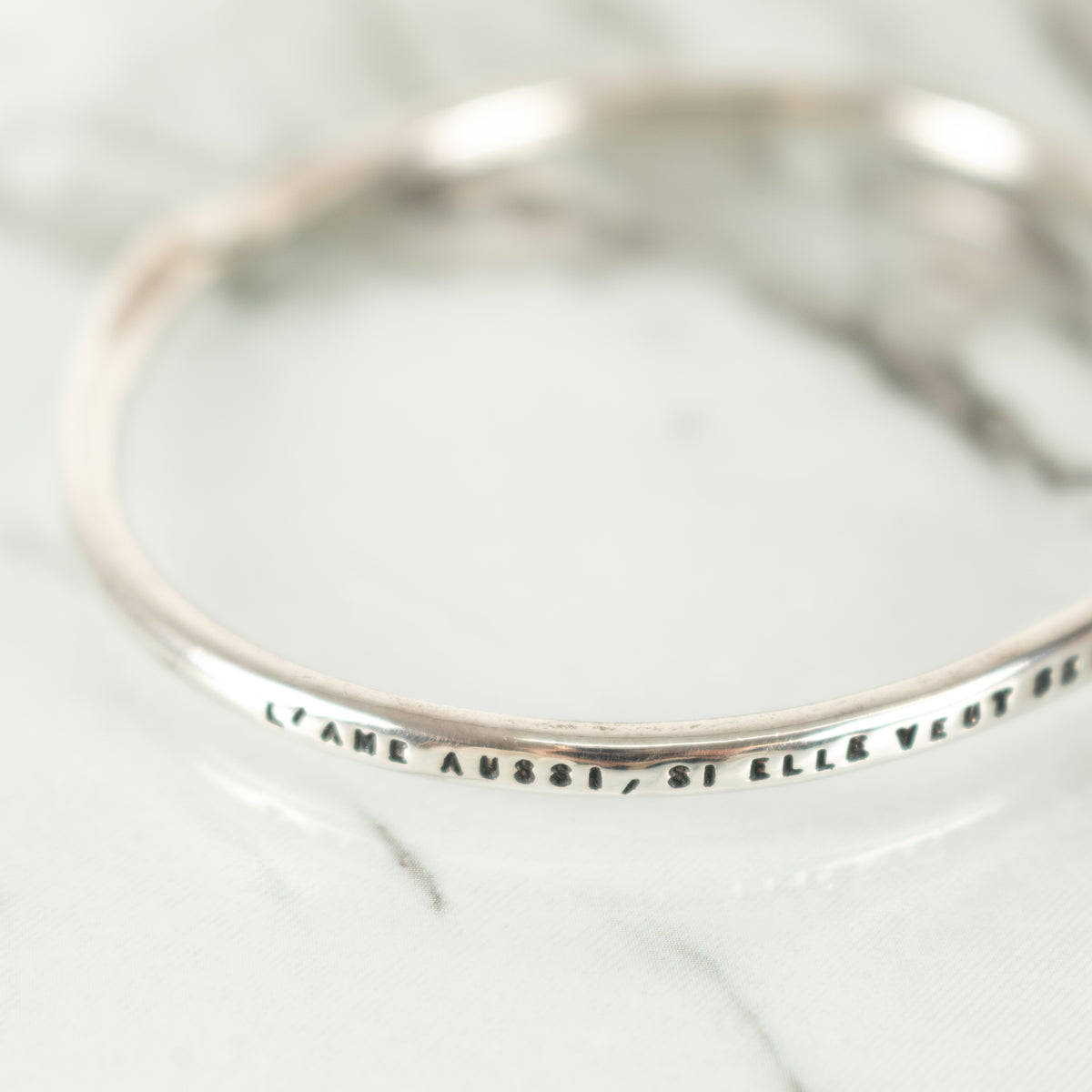 Serge Thoraval Silver "Reflet" Bracelet