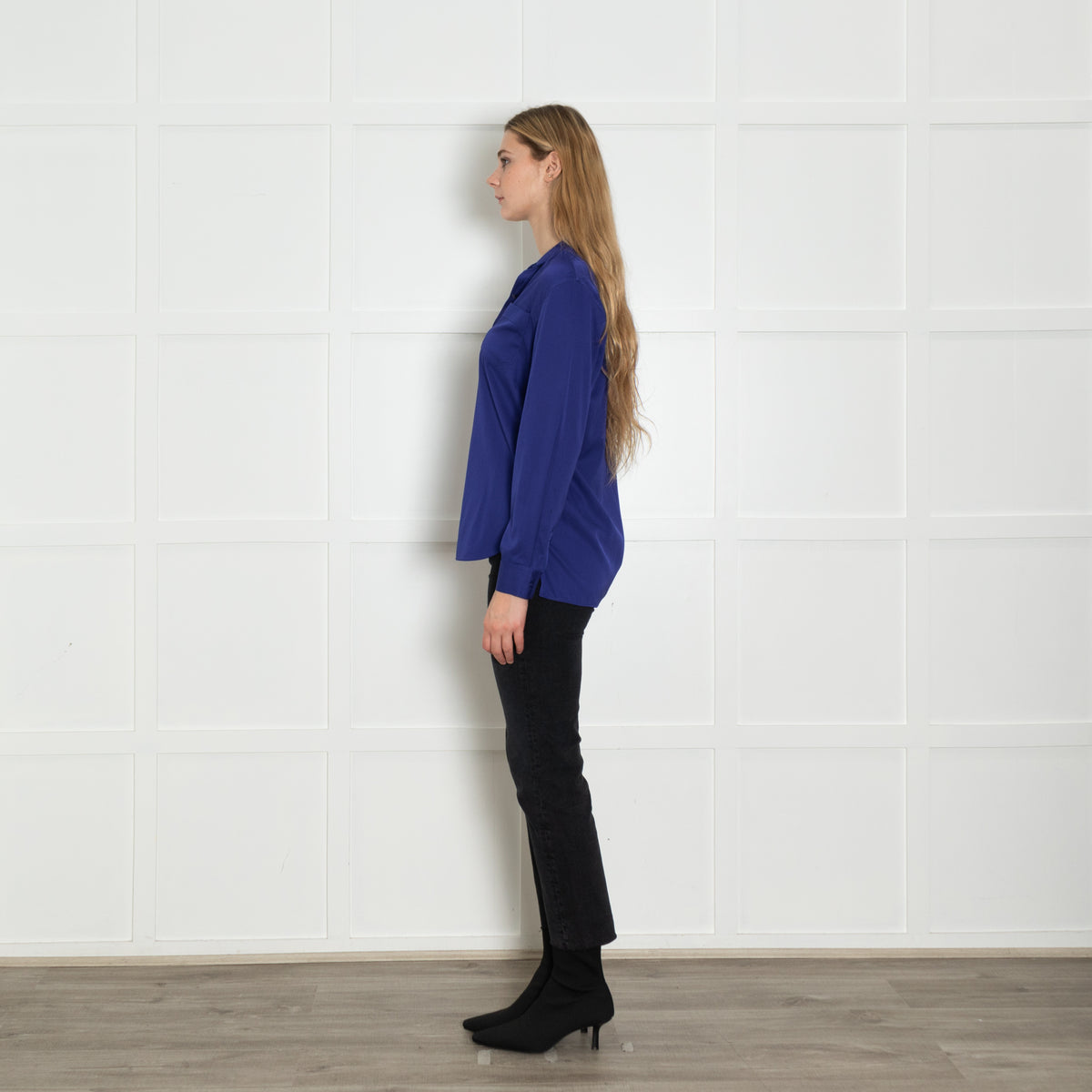 3.1 Philip Lim Purple Silk Shirt