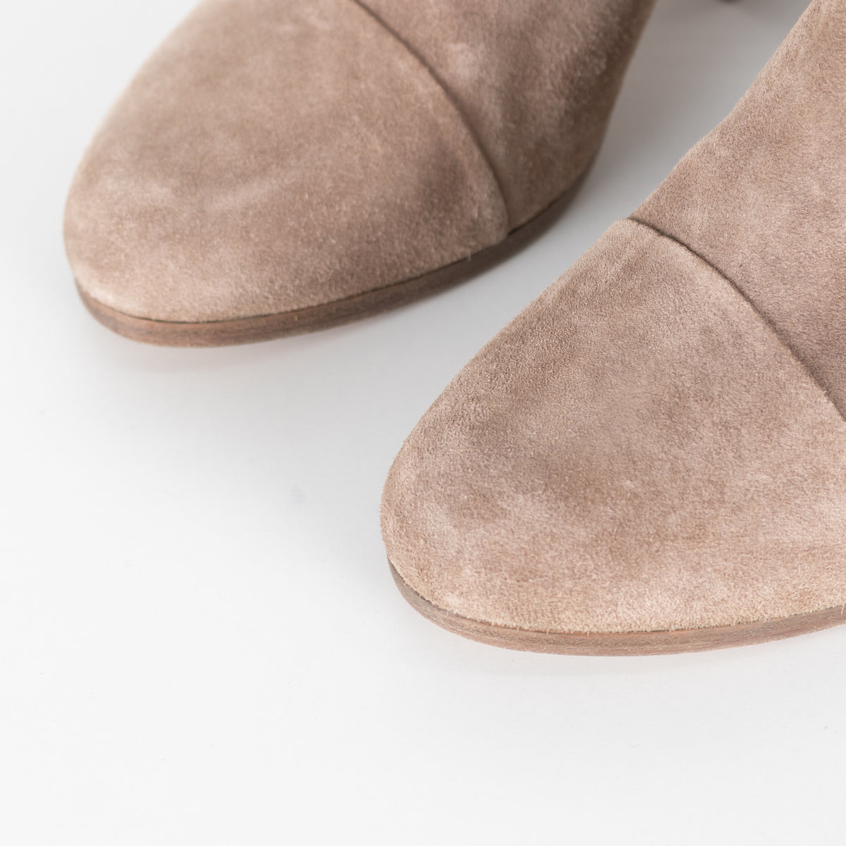 Rag & Bone Beige Suede Zip Up Ankle Boots