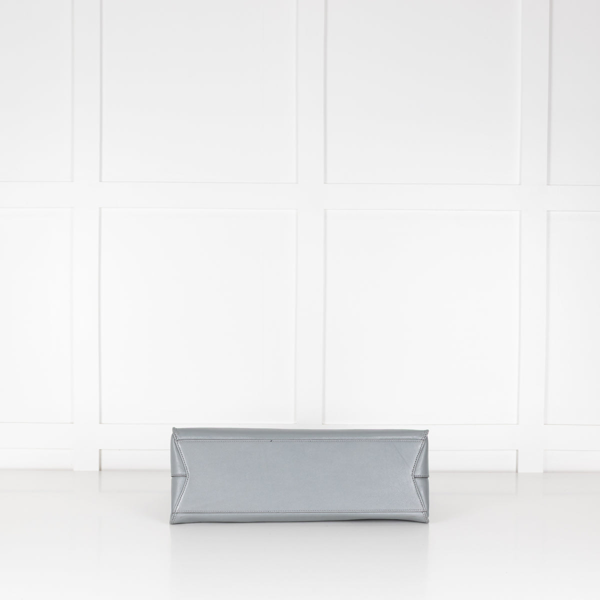 Anya Hindmarch Calf Leather Mortimer Grey LargeTote