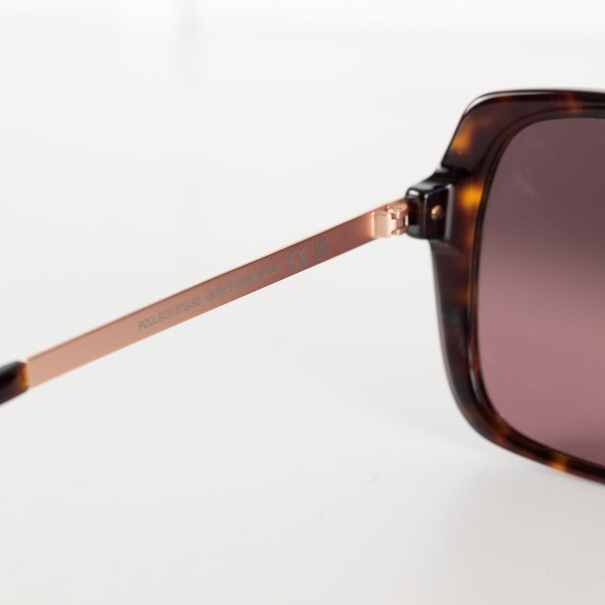 Maui Jim Tortoiseshell Oversized Square Frame Sunglasses