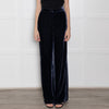 Wyse Navy Velvet Trousers
