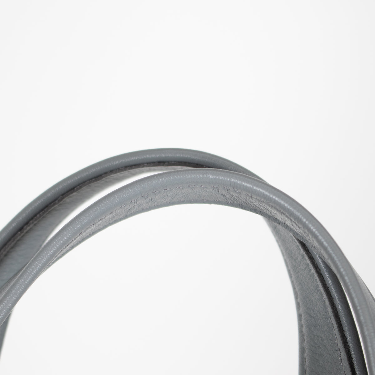 Anya Hindmarch Calf Leather Mortimer Grey LargeTote