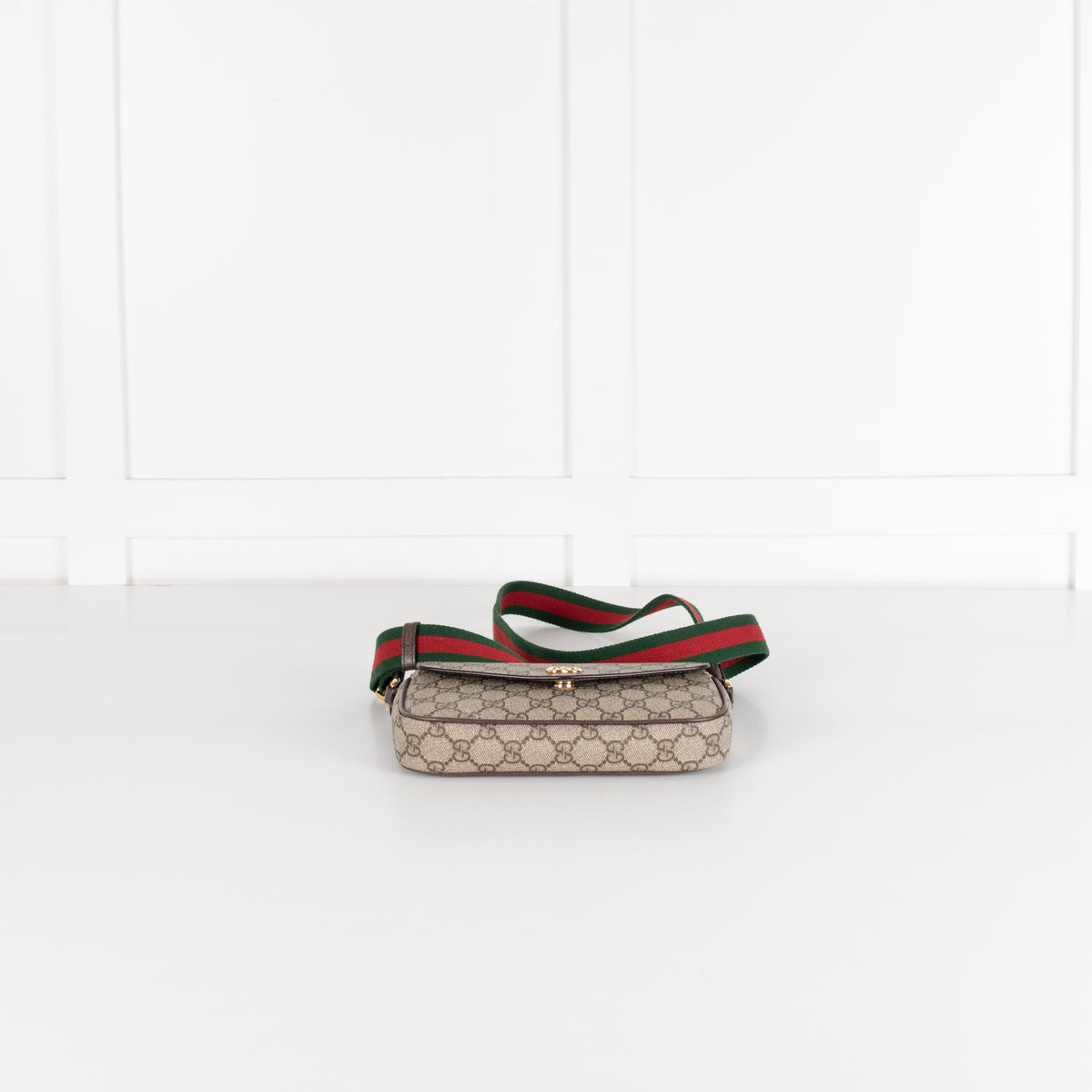 Gucci Beige Ebony Ophida Mini Crossbody Bag