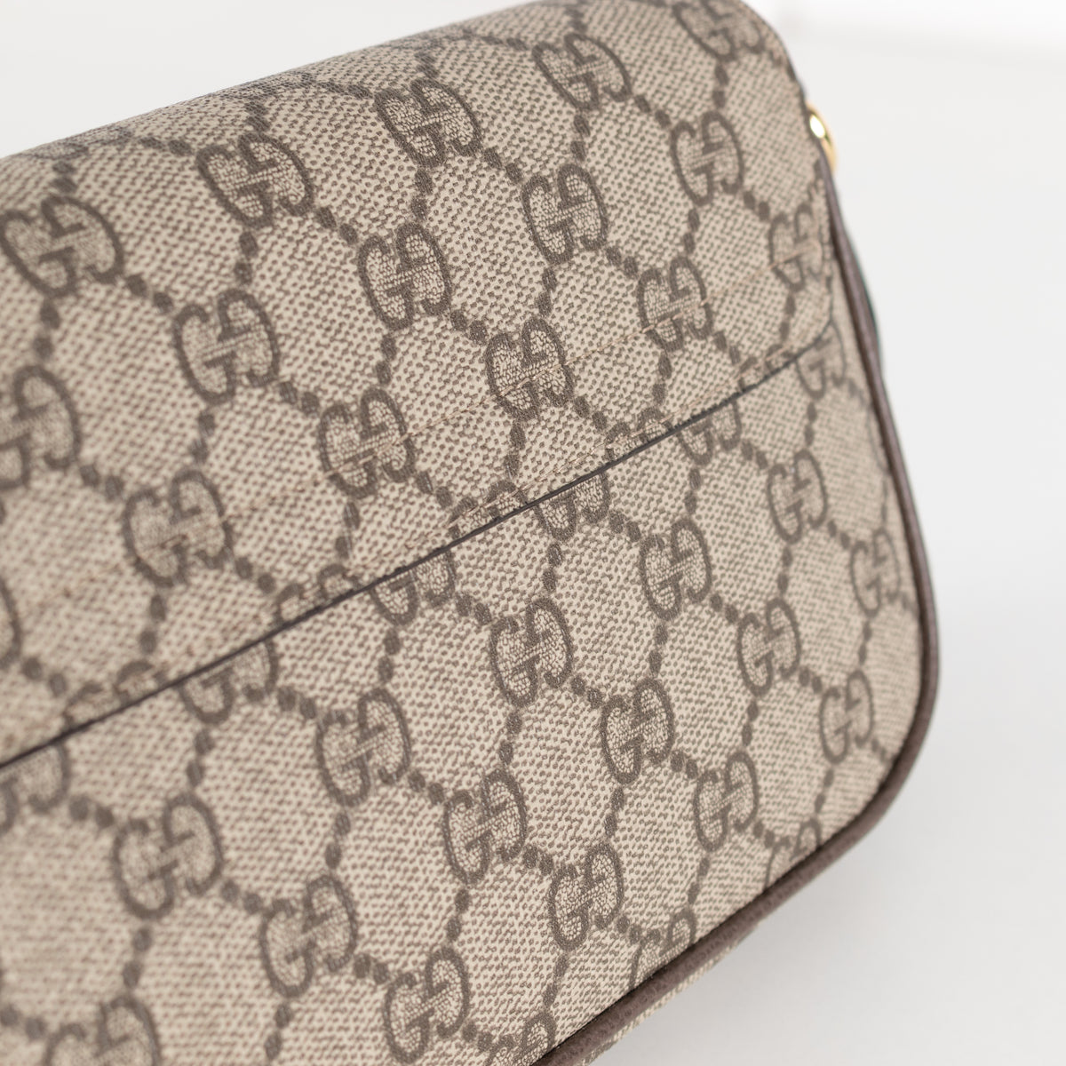 Gucci Beige Ebony Ophida Mini Crossbody Bag