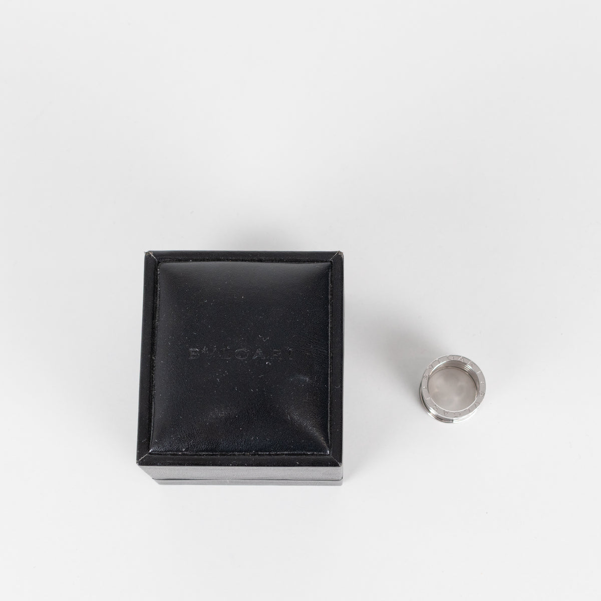 Bvlgari 18kt White Gold 5 Row B.Zero Ring