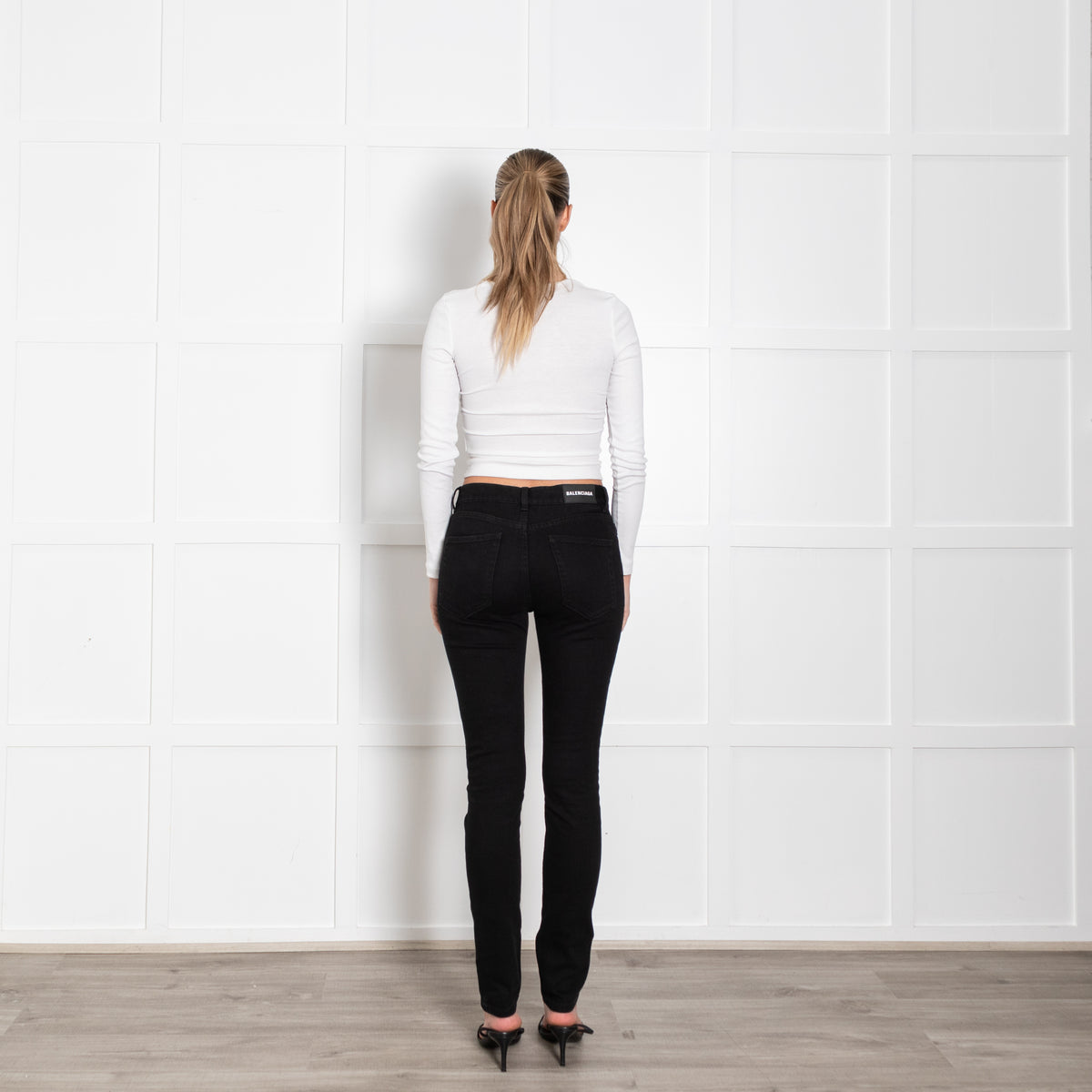 Balenciaga Black Skinny Jeans