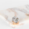 Bvlgari 18kt White Gold 5 Row B.Zero Ring