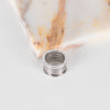 Bvlgari 18kt White Gold 5 Row B.Zero Ring