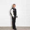 Axel Arigato Black And Cream Varsity Bomber Jacket