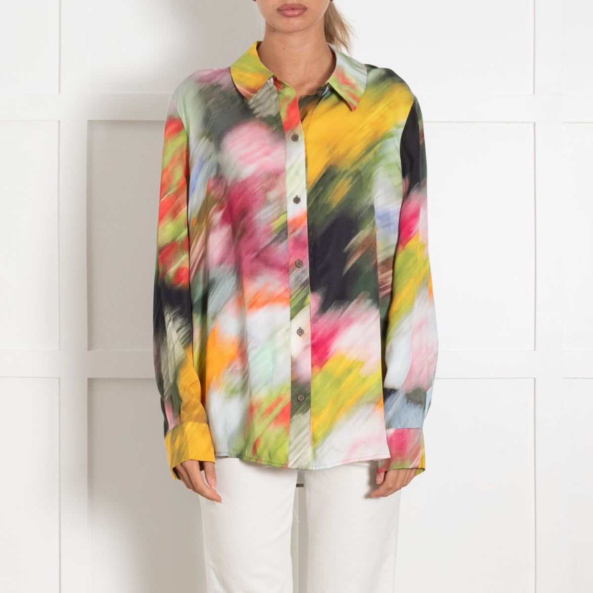 Stine Goya Liquid Watercolour Button Down Shirt