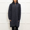 Ilse Jacobsen Navy Quilted Coat