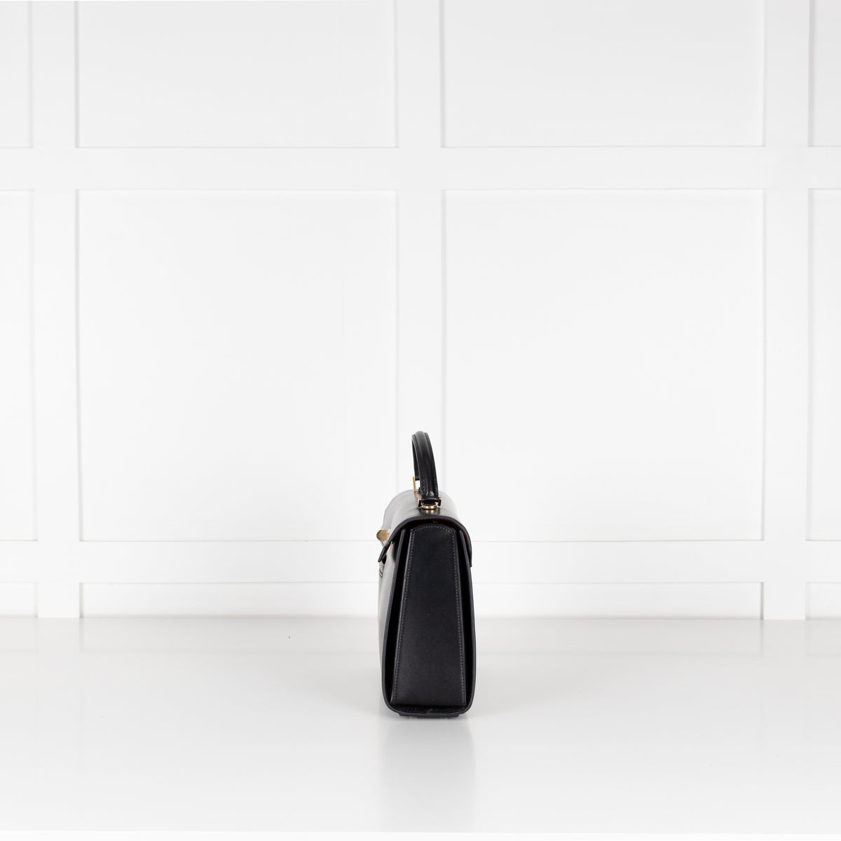 Anya Hindmarch Black Mortimer Top Handle Bag