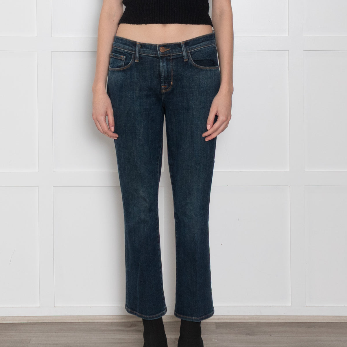 J Brand Dark Wash Selena Boot Cut Jeans