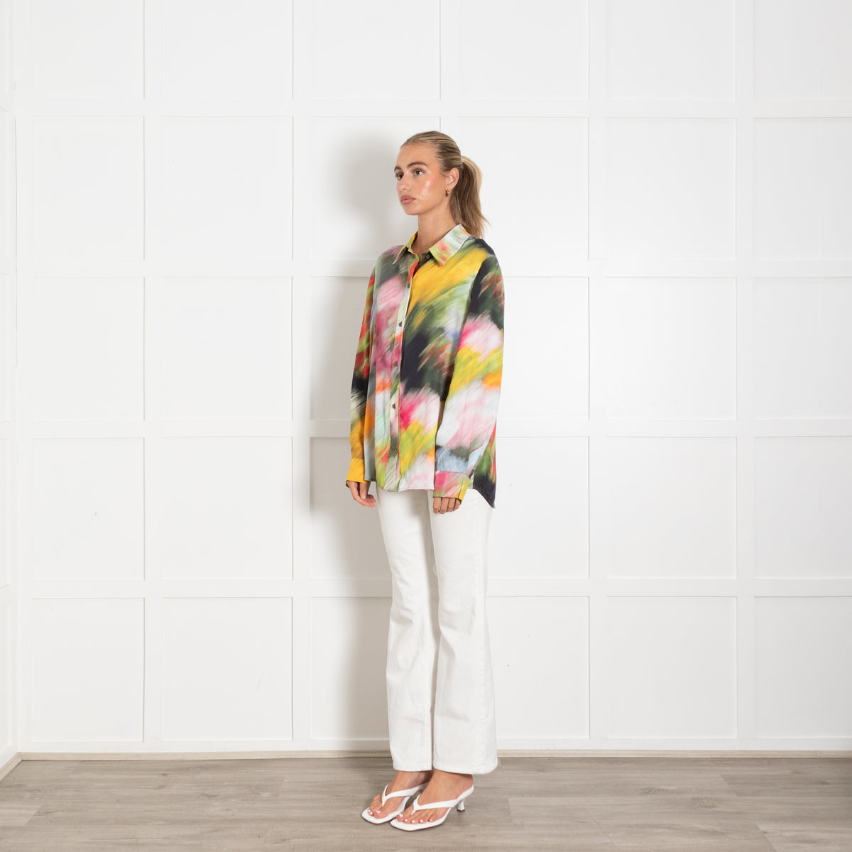 Stine Goya Liquid Watercolour Button Down Shirt