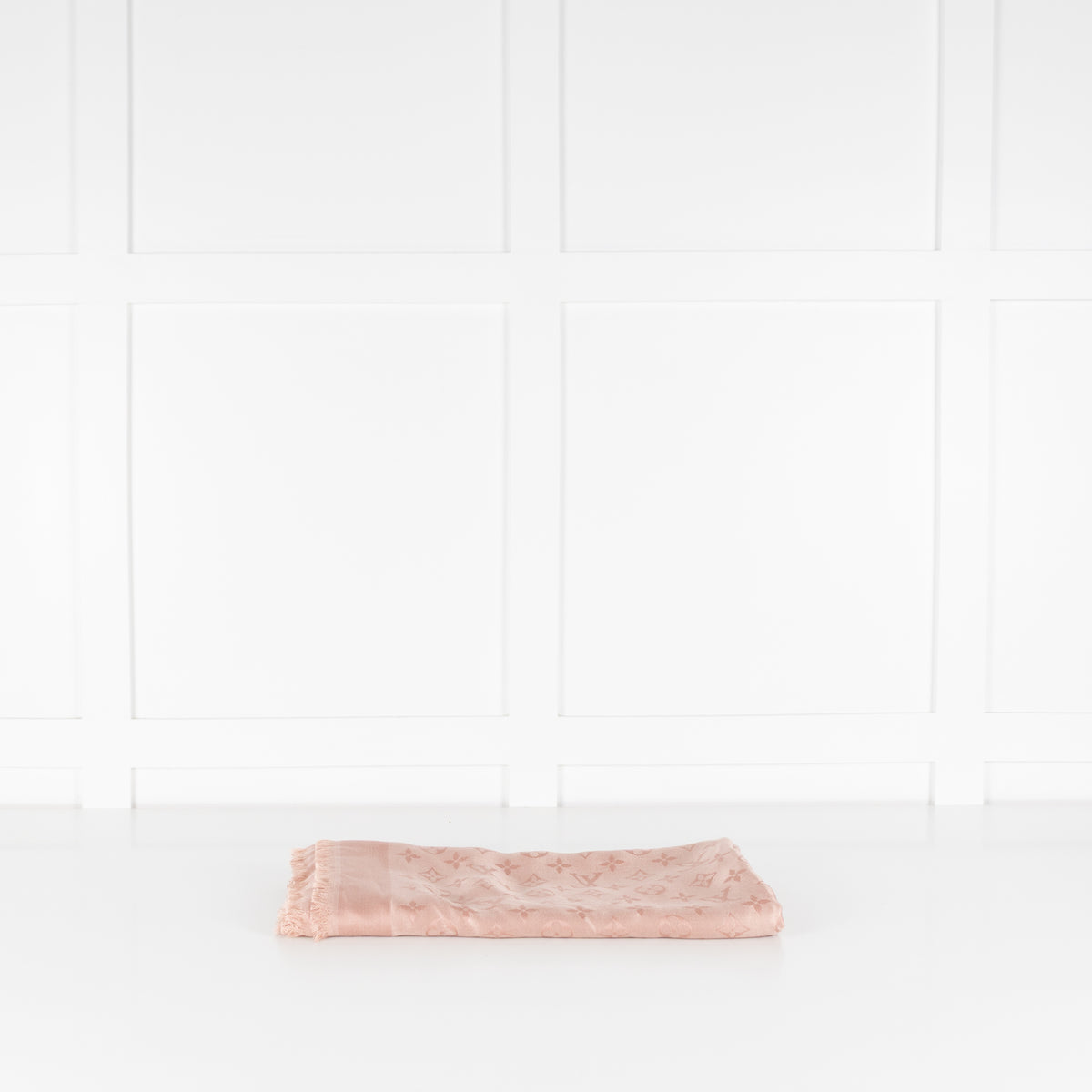 Louis Vuitton Dusty Pink Monogram Shawl