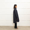 Ilse Jacobsen Navy Quilted Coat